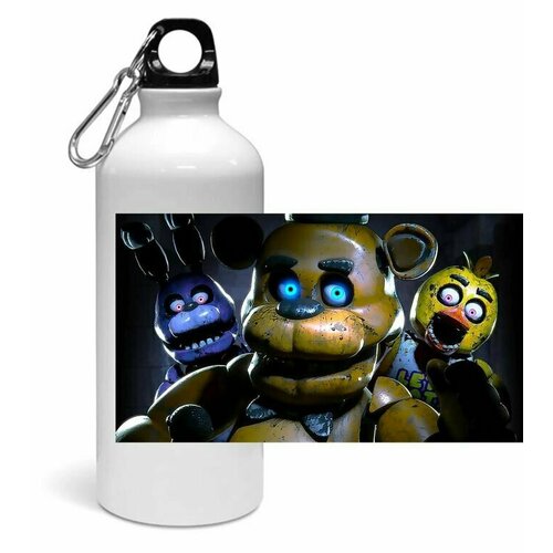 фото Спортивная бутылка 5 ночей с фредди, five nights at freddy s, фнаф, аниматроники №11 goodbrelok