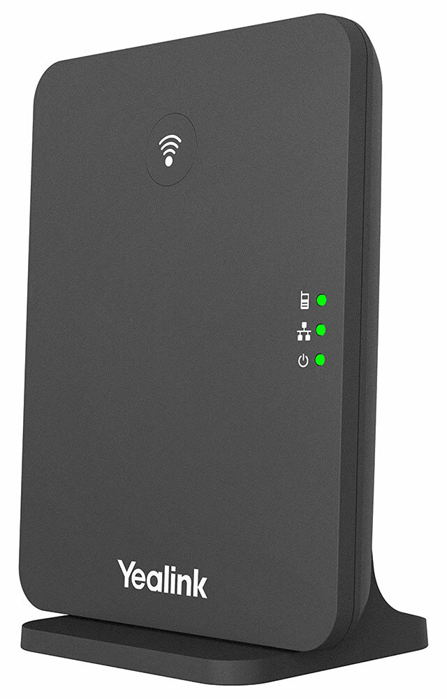 YEALINK DECT-трубка Yealink W73P DECT (база W70B+трубка W73H) до 10 SIP-аккаунтов до 10 трубок на базу до 20 одноврем Вызовов (W73P)