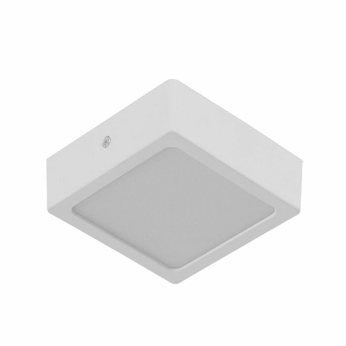 Светильник "Руми квадратный" LED 12Вт 6000К белый 10,5х10,5х5 см 9501759 - фотография № 8
