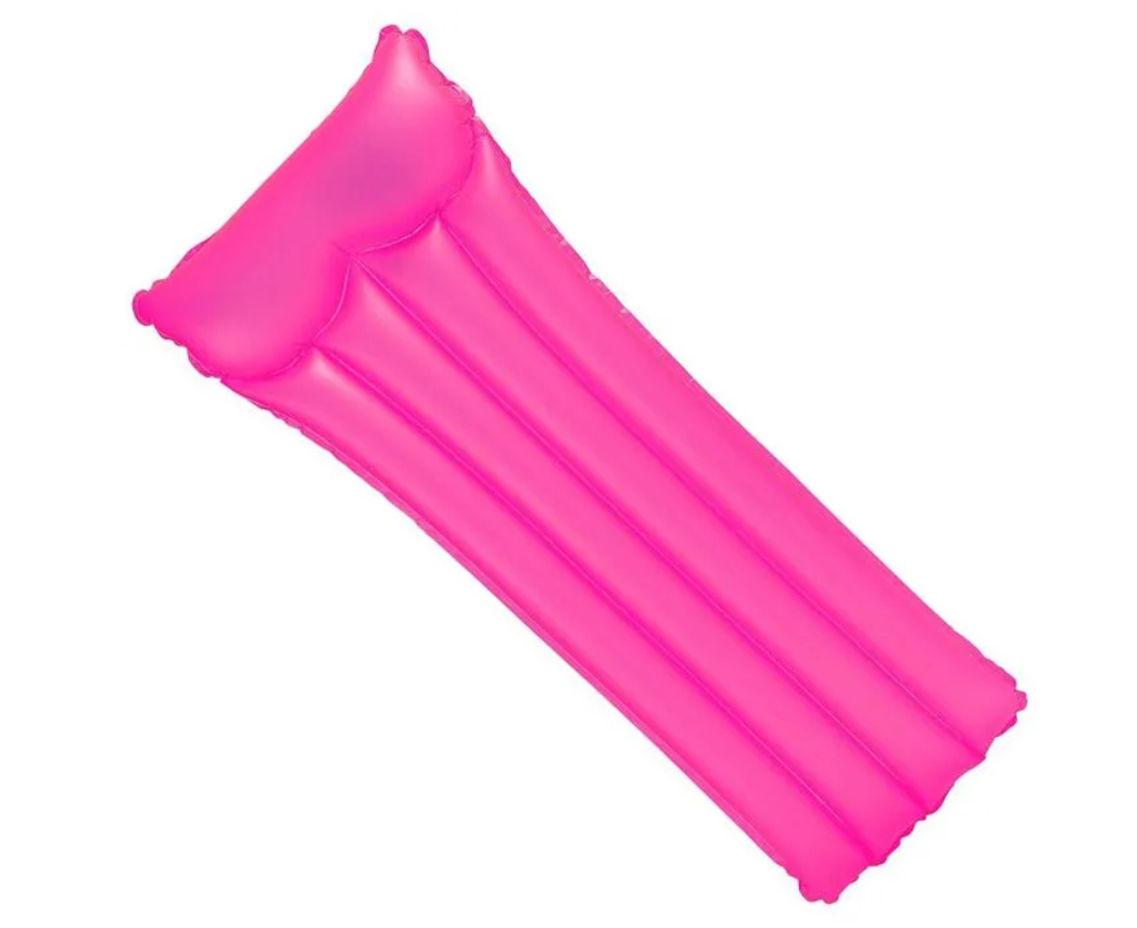 Матрас надувной пляжный "Неоновый"(розовый) 183х76см, Intex 59717