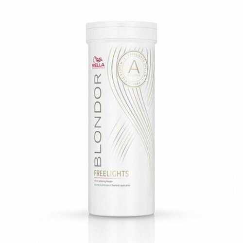 крем с перекисью водорода 1000 мл wella professionals blondor freelights Wella Blondor Freelights осветляющий порошок, обесцвечивающая пудра 400 г