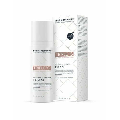 Inspira Cosmetics Мягкая очищающая пенка для умывания 150 мл 4177₽