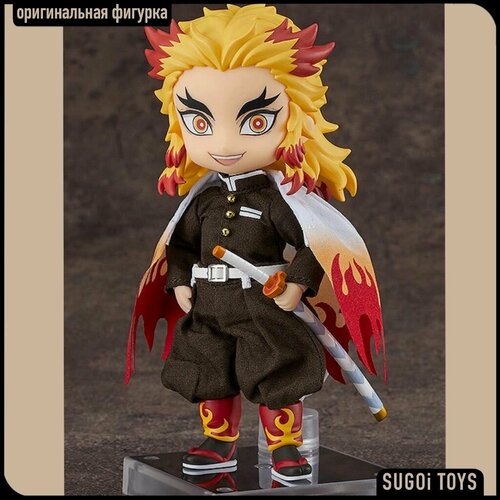 Фигурка Nendoroid Doll Demon Slayer Kimetsu no Yaiba: Kyojuro Rengoku Клинок, рассекающий демонов: Кёджуро Ренгоку