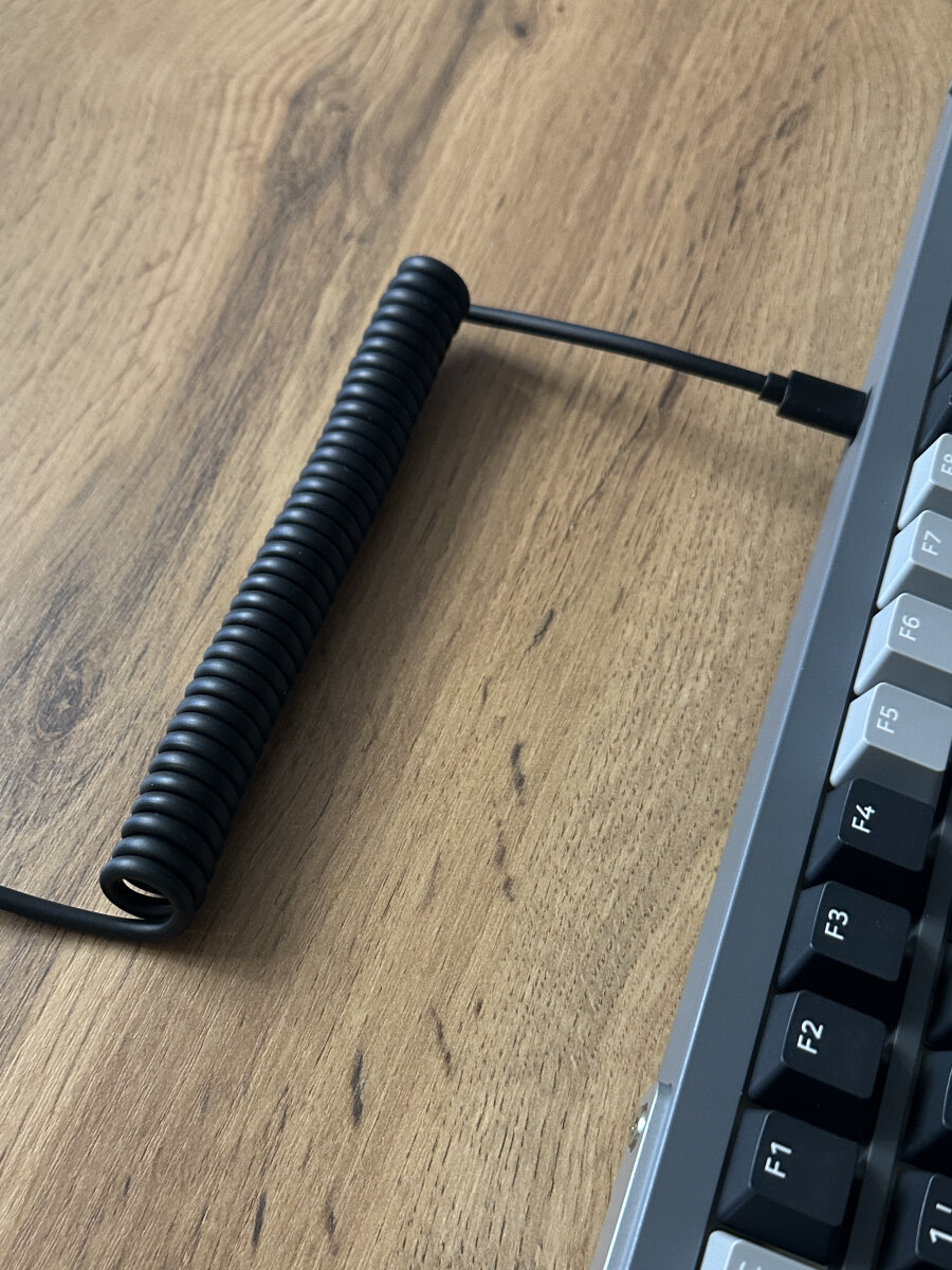 Кастомный спиральный кабель для клавиатуры