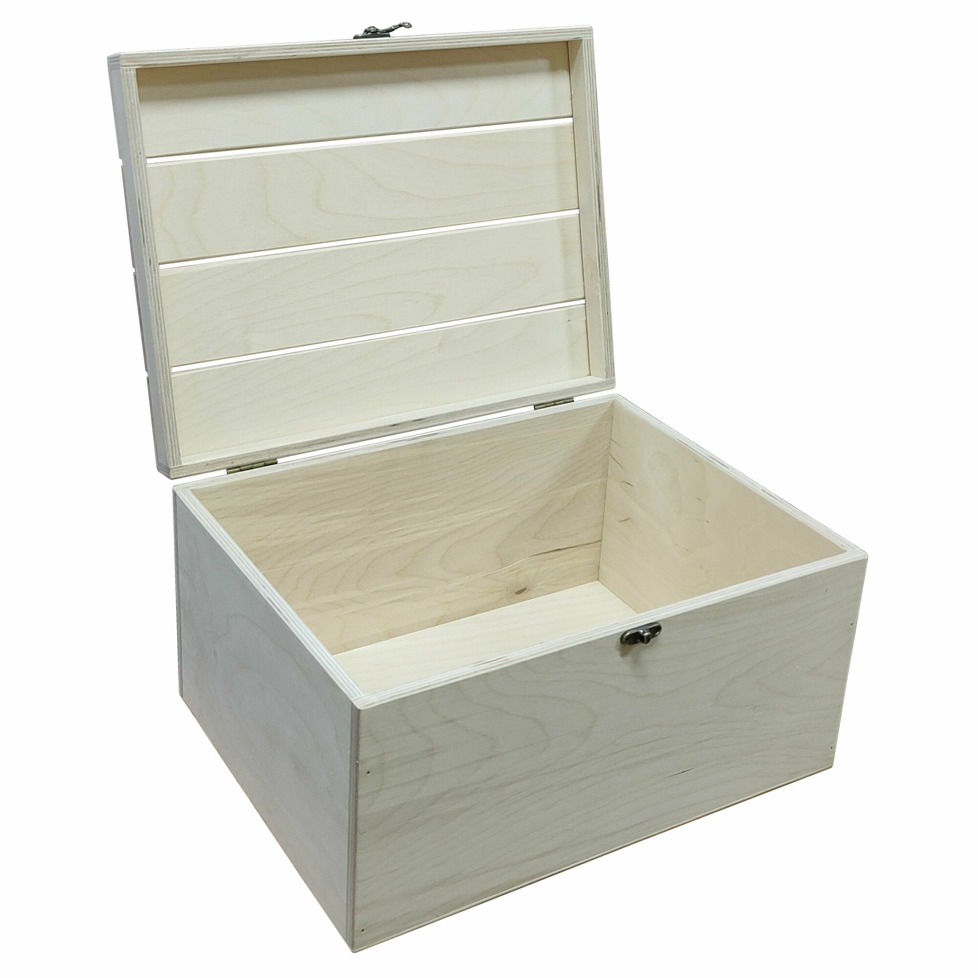 Ящик для хранения ZELwoodBOX, 34х26х18,5 см, натуральный