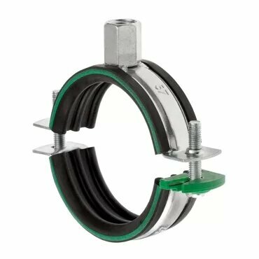 фото Хомут Mupro DUO оцинкованный, с изол. DGL, M8/M10, 47-52 мм 1"1/2 142944 Mupro