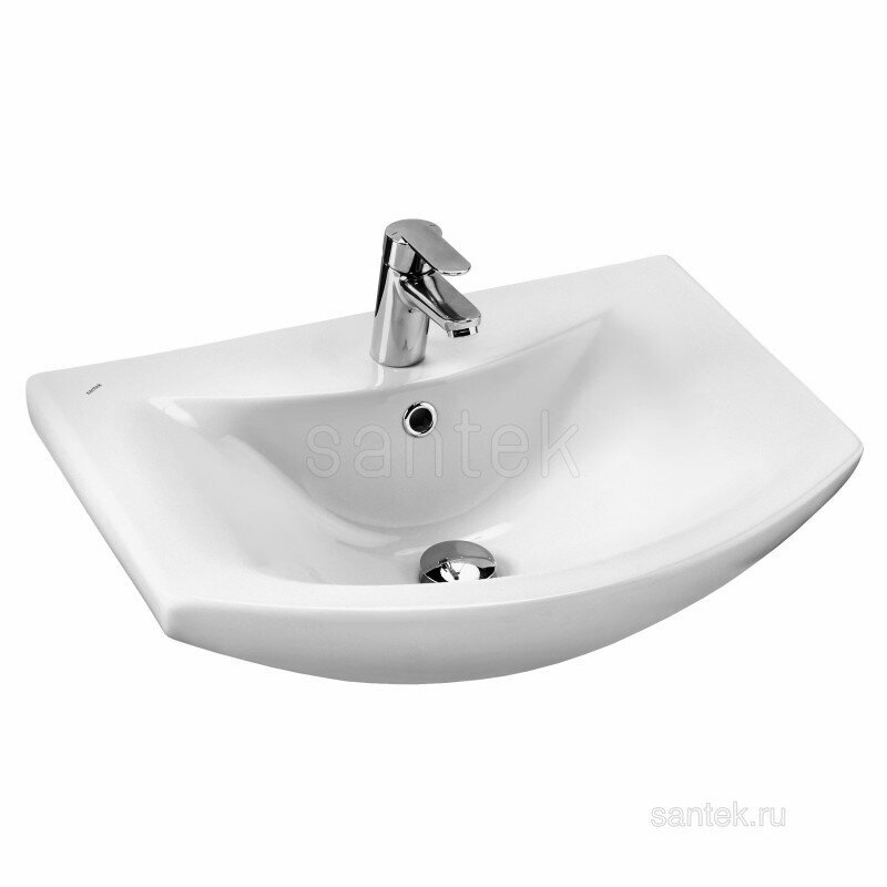 Умывальник Балтика 60 мебельный Santek, цвет белый, Арт: 0302.829