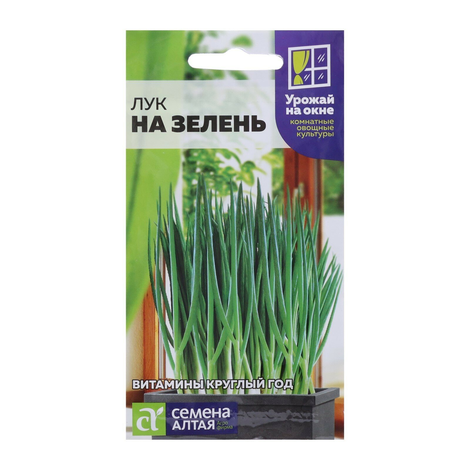Семена лука на зелень Семена Алтая ранняя культура открытый грунт 0.5г