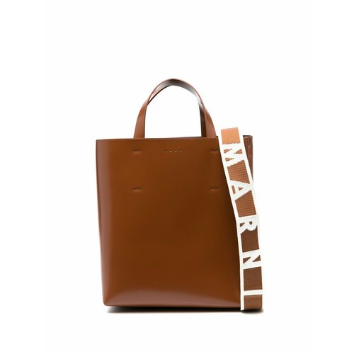 Сумка тоут Marni коричневый 105154₽