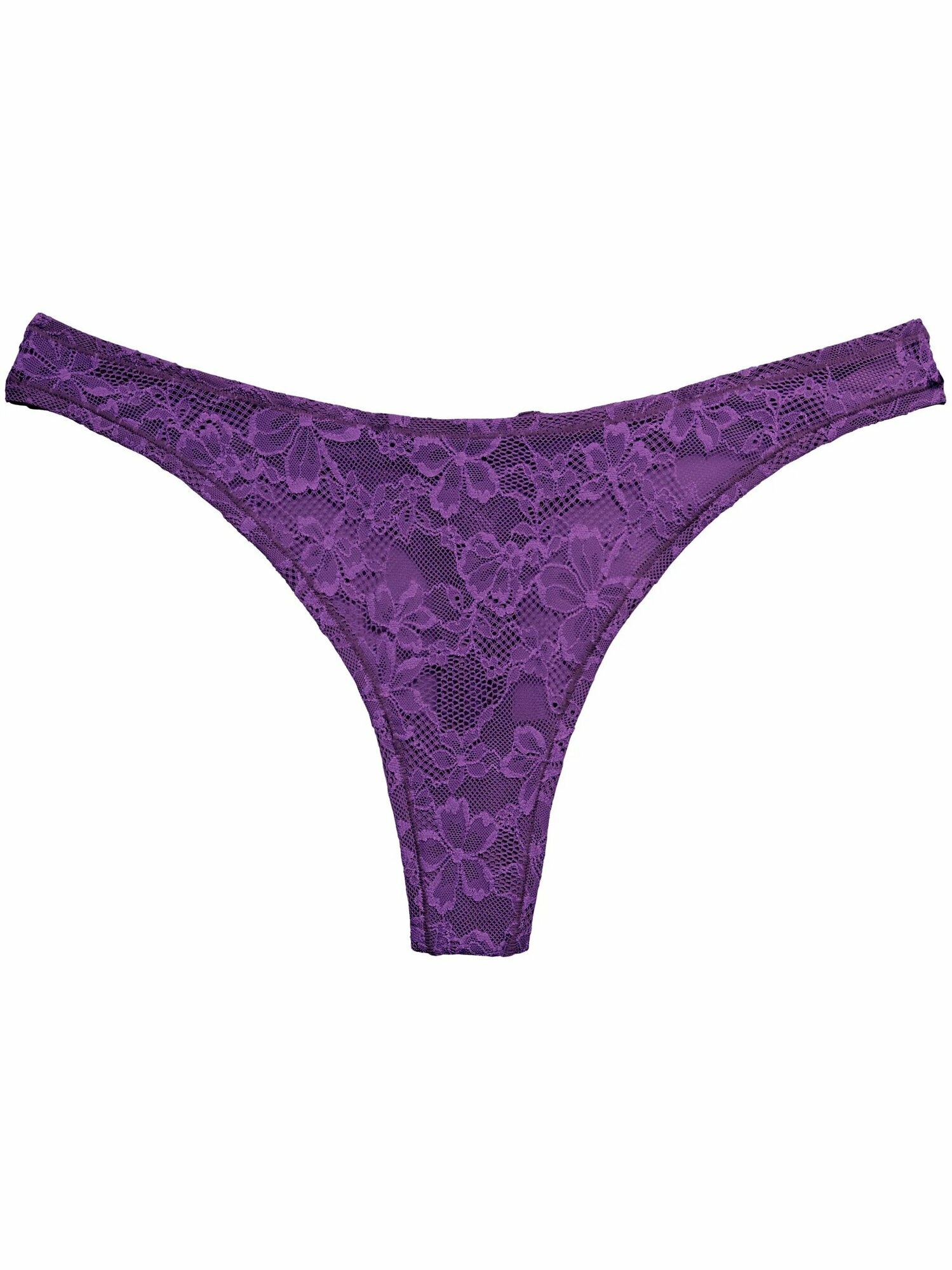 Трусы Fleur du Mal, размер XL, фиолетовый