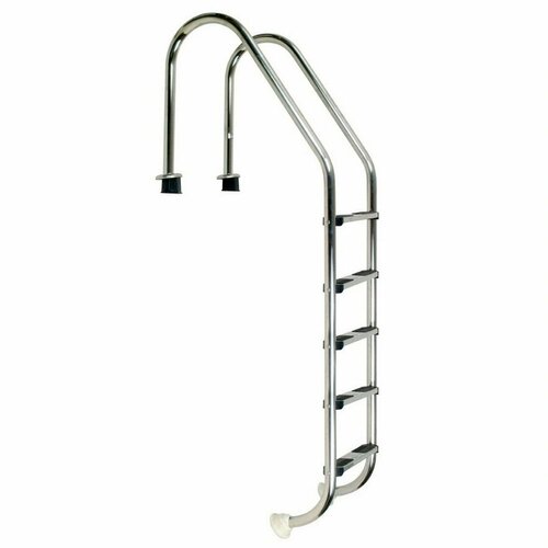 Лестница для бассейна Reexo Standart ST-515 широкий борт 5 нескользящих ступеней нерж сталь AISI-304 12 мм цена - за 1 шт 28415₽