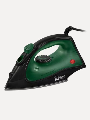 Изображение товара Утюг HOME ELEMENT HE-IR217, зеленый/черный, мощность 1800 Вт, с тефлоновой подошвой