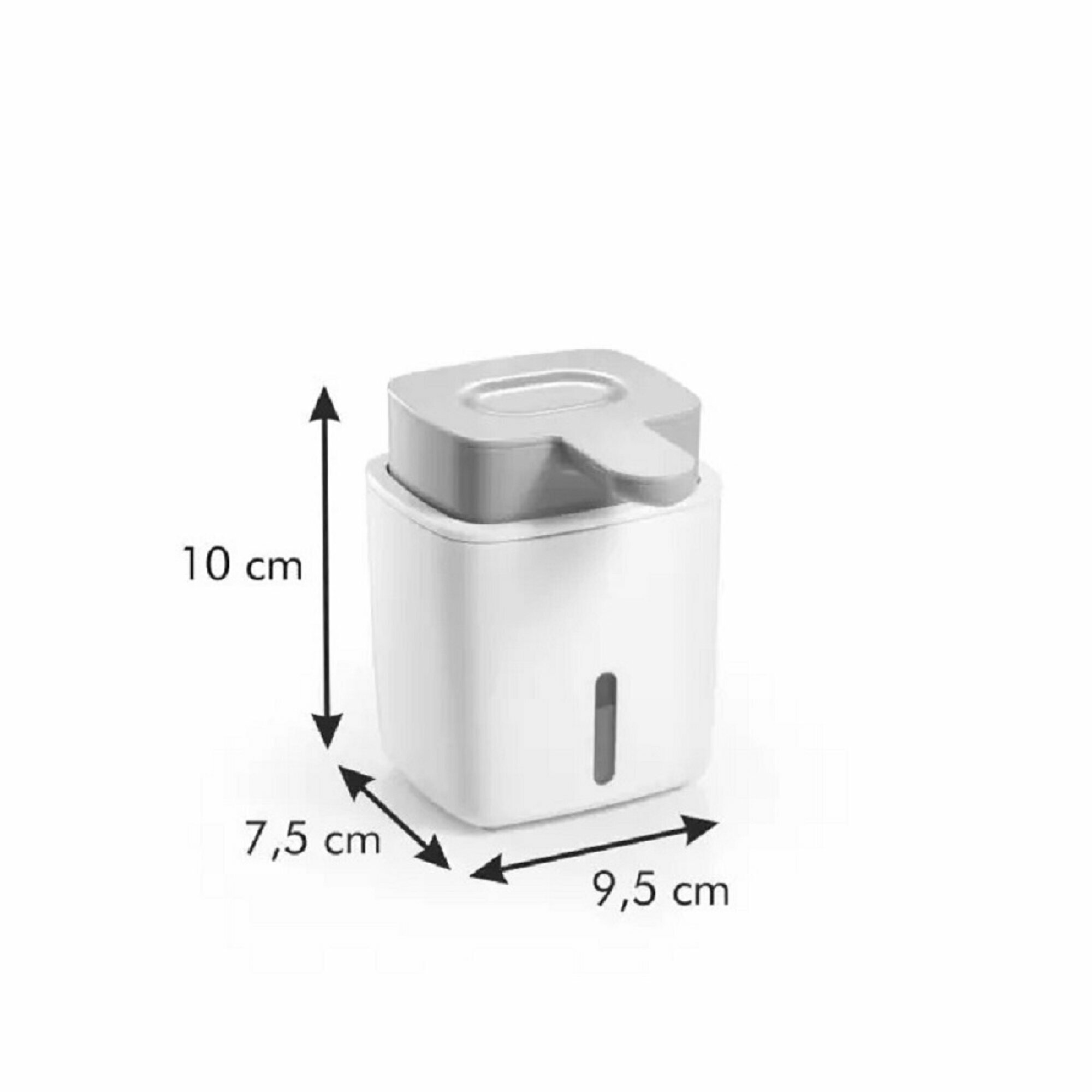 Кухонный дозатор жидкого мыла Tescoma Lagoon, пластик, 160 мл — фото 1