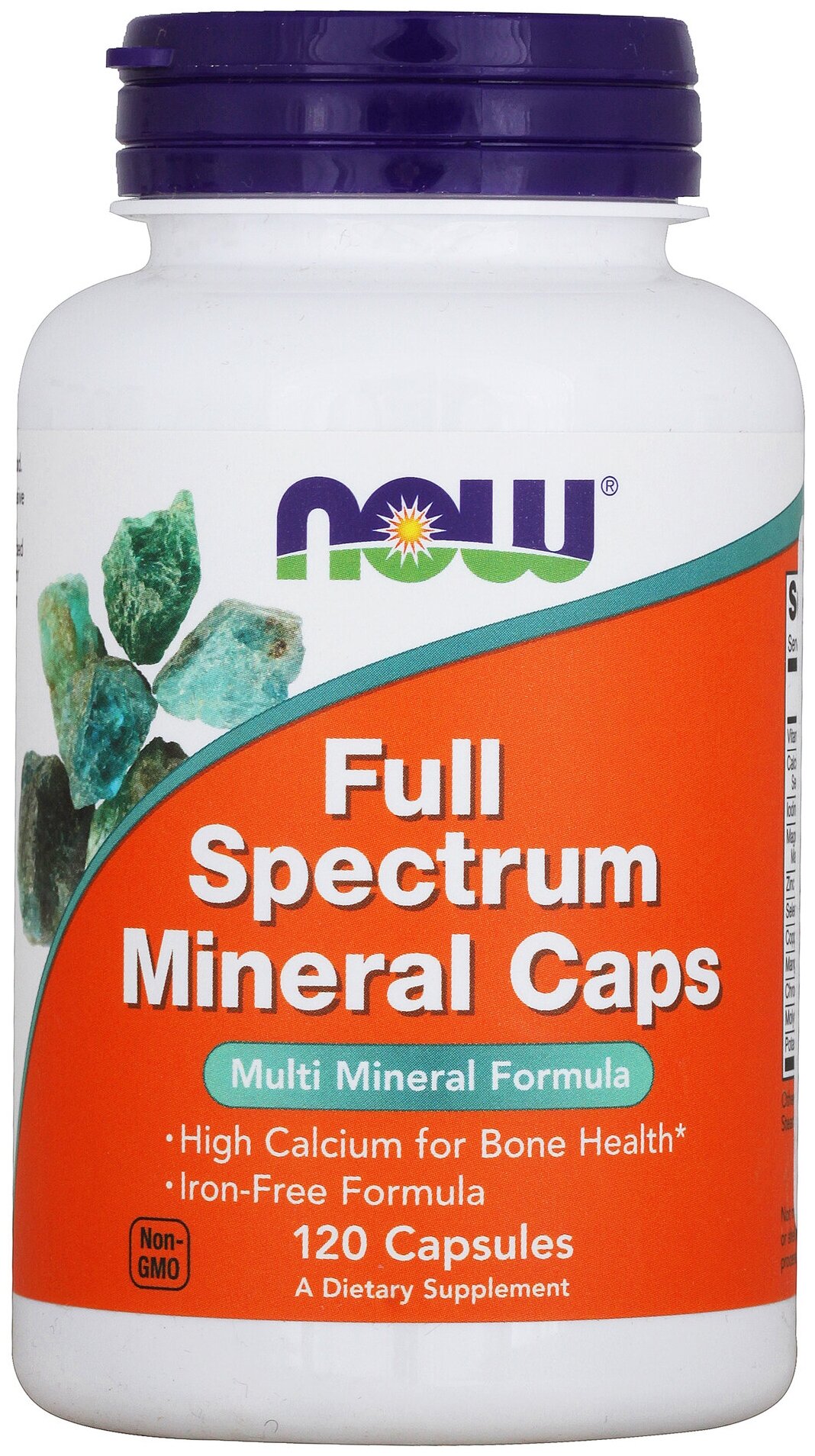 Now Full Spectrum Mineral Caps Полный спектр минералов 120 капсул
