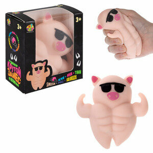 *Игрушка(1Toy) Антистресс Крутой замес Супер свин [12.5*12см] (Т25357)