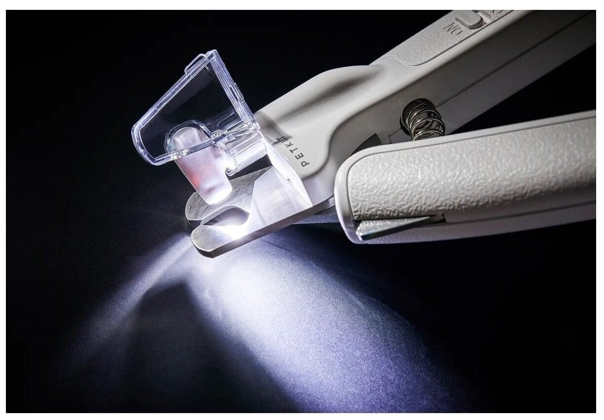 Картинки Машинка для стрижки когтей животным Petkit LED nail clippers White
