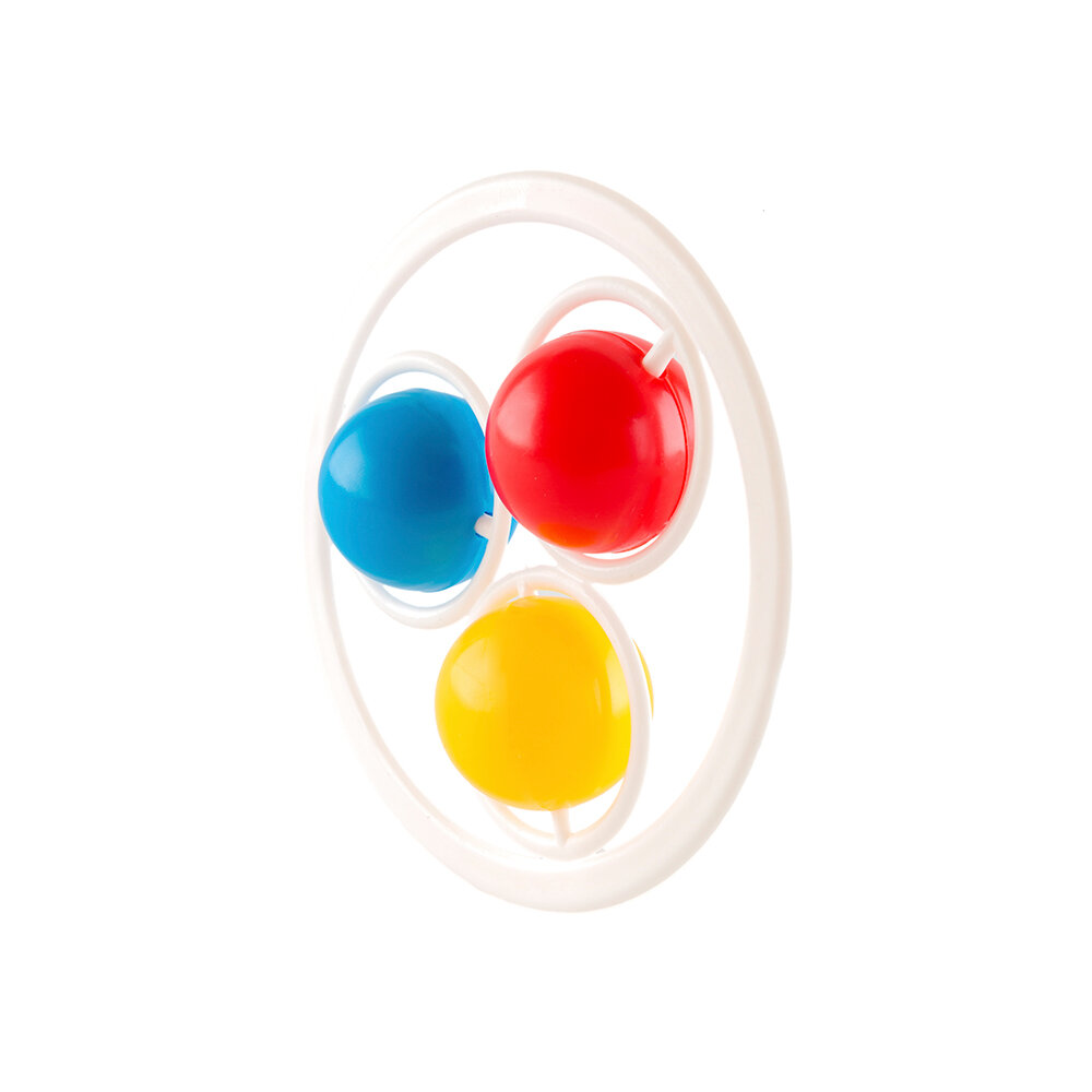 Погремушка Пластмастер "Цветик", звук, пластик, от 0 мес, арт. 11053