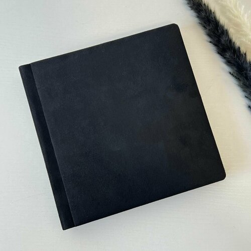 Фотоальбом из замши без дизайна