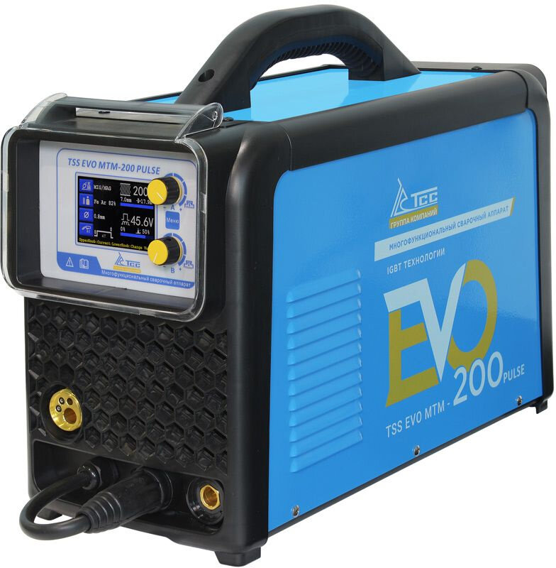 Сварочный полуавтомат ТСС EVO MTM-200 PULSE инвертор MMA/TIG