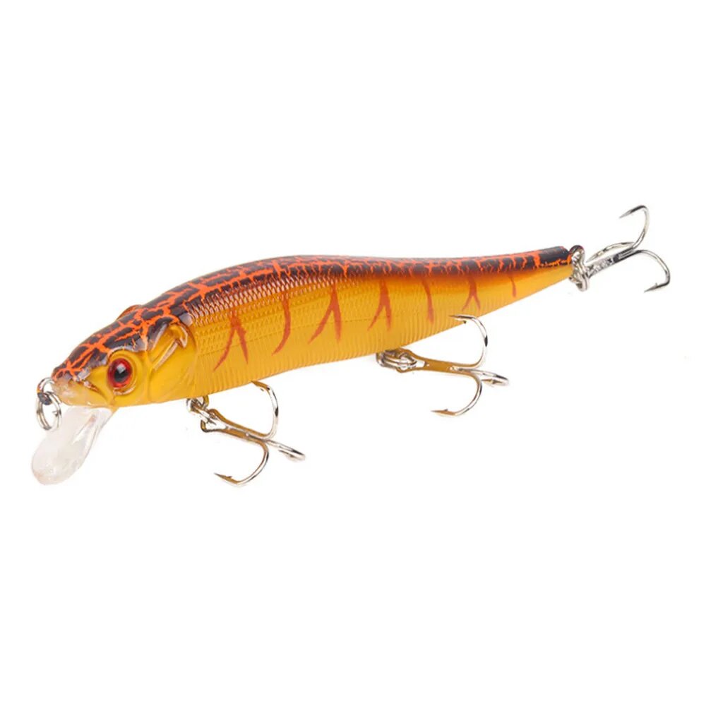 Воблер FISHINAPOT Гольян, 11,5 см, 13,5г, Оранжевый, 02