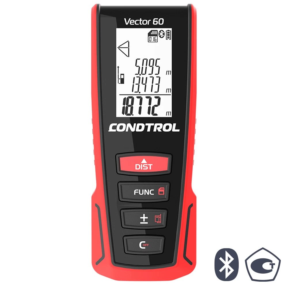 Дальномер лазерный Condtrol Vector 60 60 м (1-4-104) Condtrol 5710/1-4-104