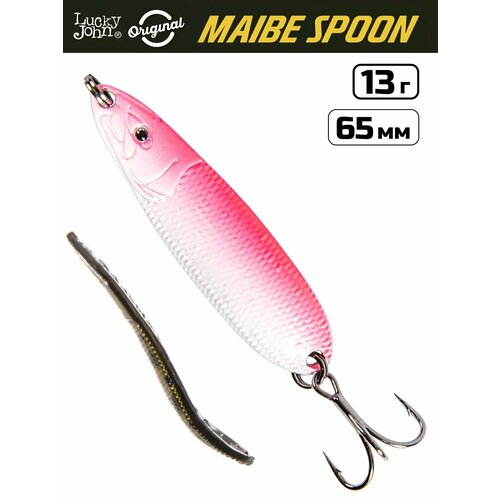 Блесна Lucky John Maibe Spoon 65 мм, 13 г, цвет 009