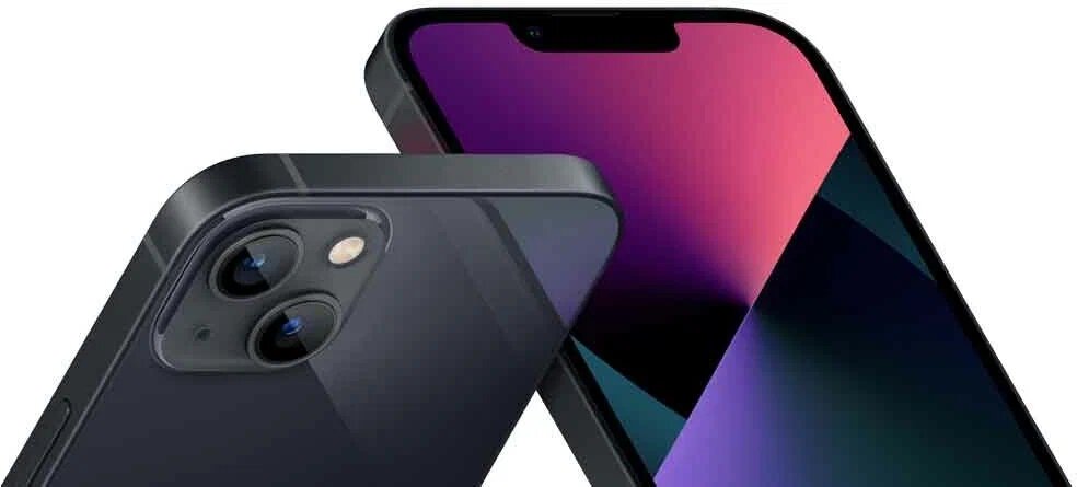 Смартфон, Apple, iPhone 13 mini, 256 ГБ, Global, black, (черный) — фото 1