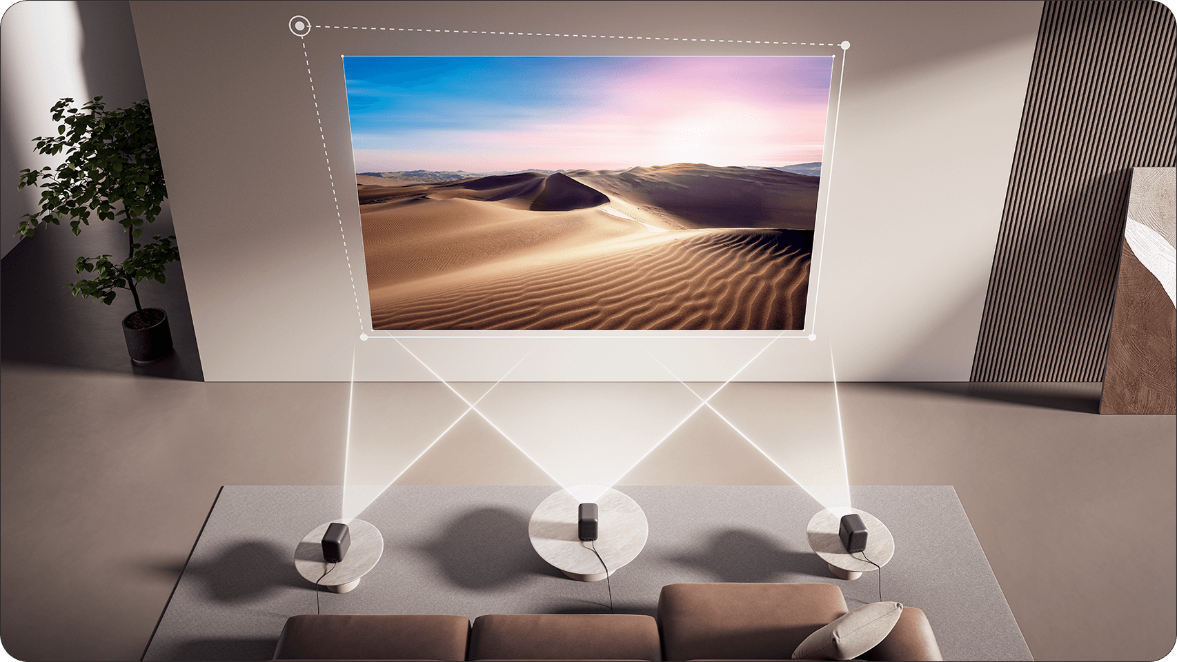 Проектор Xiaomi Smart Projector L1 (XMTYY03FMG) BHR9417EU , Gray — фото 1