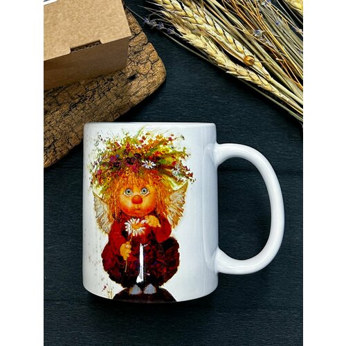 Кружка керамическая 330 мл - Солнечный дождь