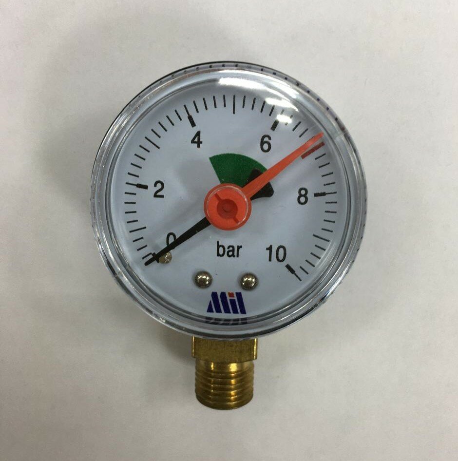 Манометр Millennium гидравлический вертикальный 1/4