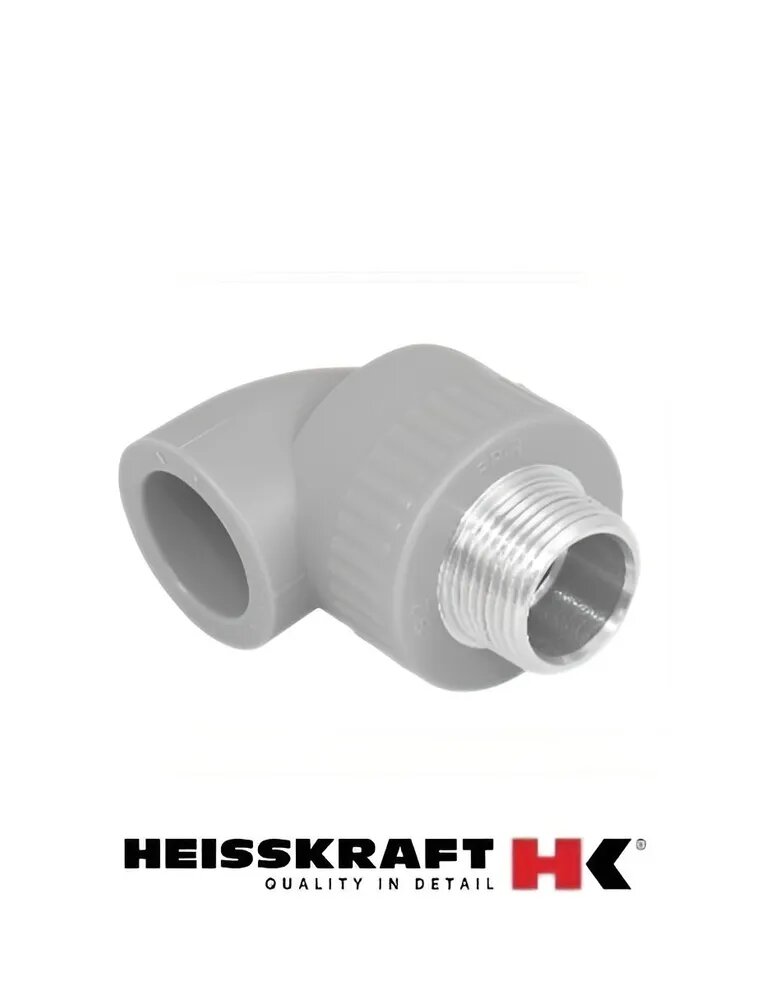 Колено Heisskraft 90 гр. комбинированное 