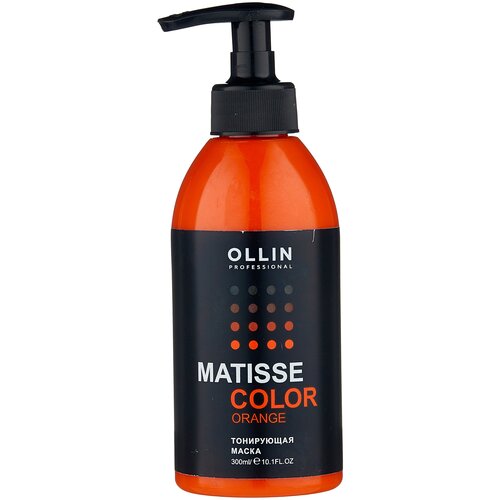 OLLIN Professional Matisse Color Orange Маска для волос тонирующая, 326 г, 300 мл, бутылка