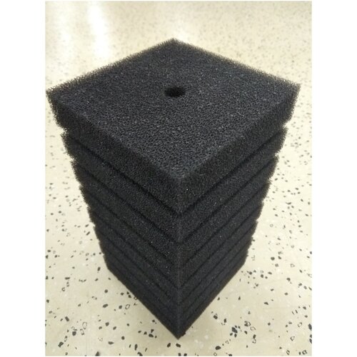 Губка фильтрующая BARBUS квадратная SPONGE 012 губка для помп квадратная barbus 55мм 55мм 120мм sponge 008
