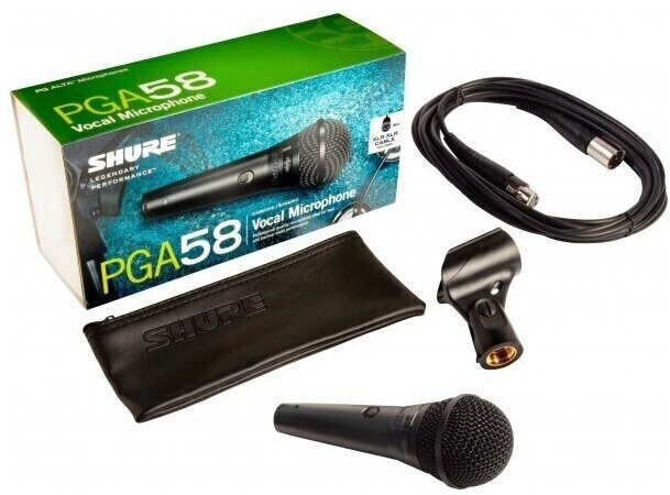 Shure PGA58-XLR-E Вокальный микрофон