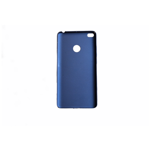 фото Чехол-накладка mypads на xiaomi mi max 2 тонкий задний бампер на пластиковой основе синий