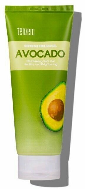 Tenzero гель пилинг скатка для лица с авокадо осветляет пигментные пятна Refresh Peeling Gel Avocado, 180мл