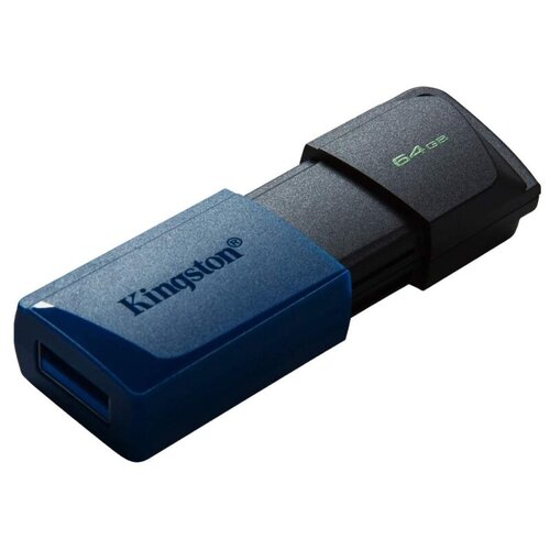 Флеш-память Kingston DataTraveler Exodia M, 64Гб, USB 3.2 gen.1 синий. 1607229