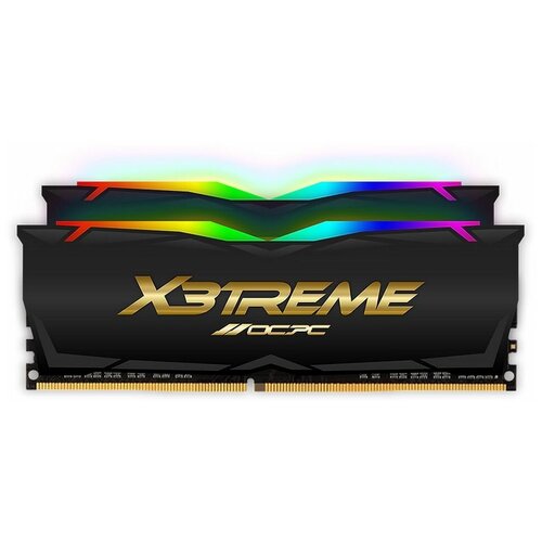 Модуль памяти OCPC 16GB X3 RGB DDR4 4000 BLACK LABEL CL19 895400₽