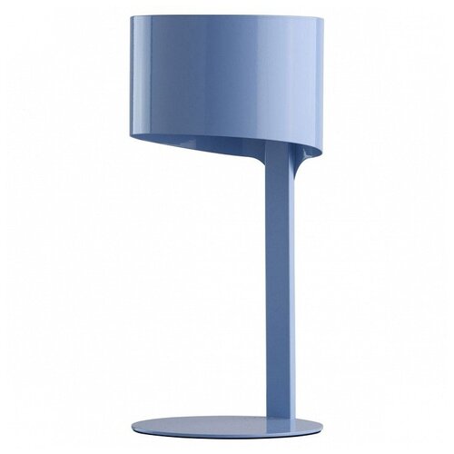 фото Настольная лампа декоративная mw-light, 1х40w, голубой, размеры (мм)-150х330, плафон - голубой