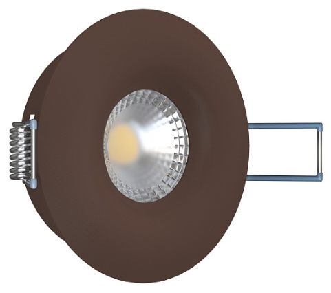 Встраиваемый светильник под сменную лампу Ledron AO1501001 Brown