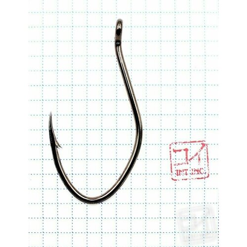 крючок koi cat fish hook 10 0 bn 3 шт kh9183 10 0bn Крючок KOI CAT FISH HOOK, размер 6/0 (INT), цвет BN (3 шт.)/23/