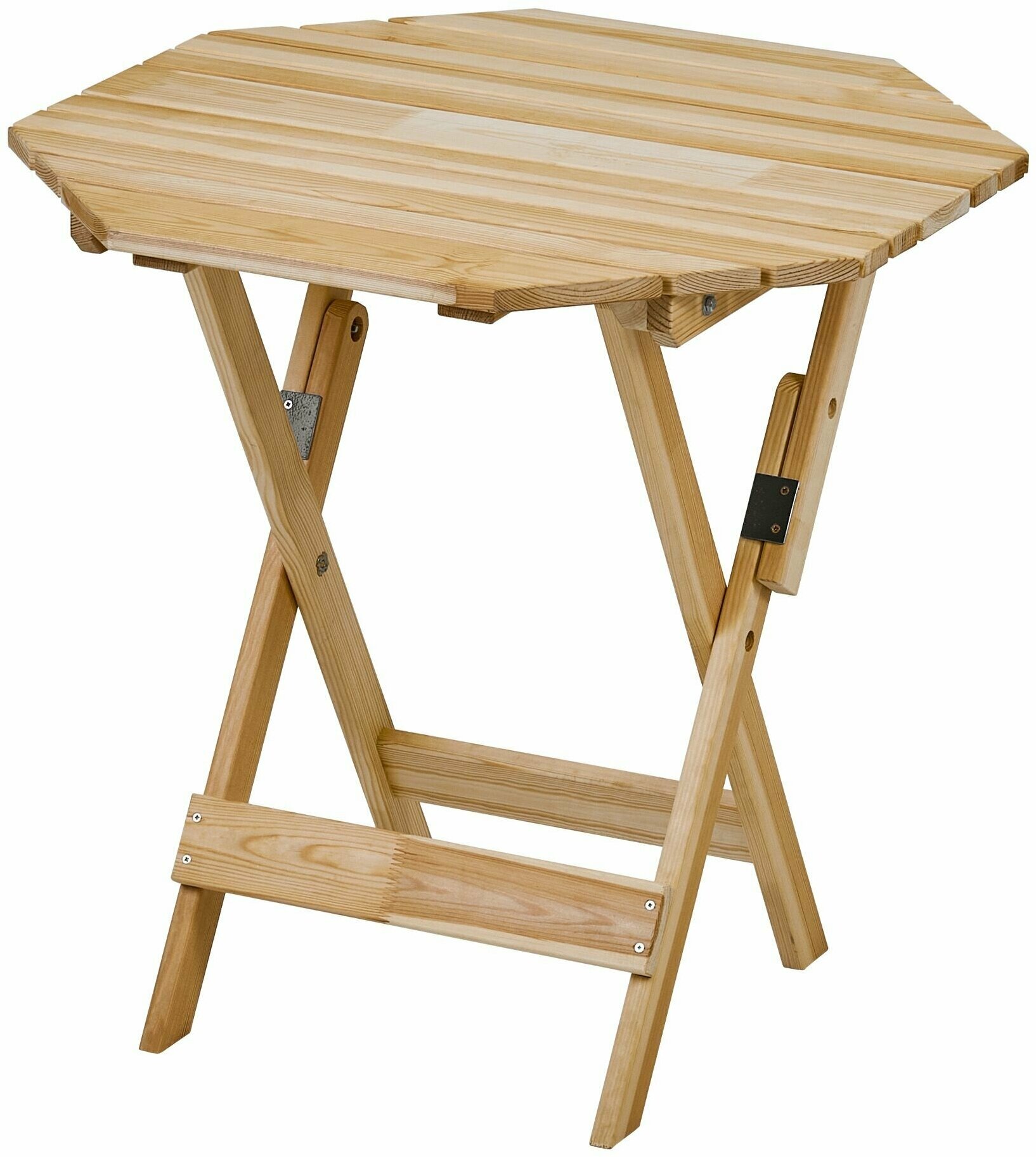 Стол складной, деревянный для сада и дачи, 70*70см, сансет - фотография № 11