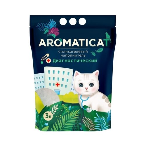 AromatiCat Силикагелевый наполнитель Диагностический 3л 1,25 кг 34403 (2 шт)