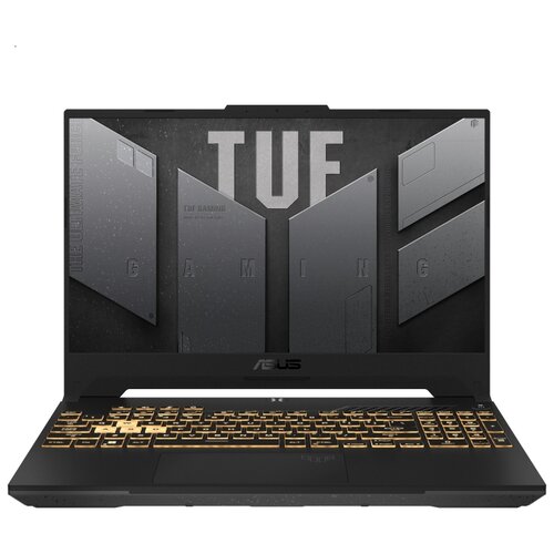 15.6 Ноутбук ASUS TUF Gaming F15 FX507ZC4-HN275 1920x1080, Intel Core i5 12500H 2.5 ГГц, RAM 8 ГБ, DDR4, SSD 512 ГБ, NVIDIA GeForce RTX 3050, без ОС, FX507ZC4-HN275, mecha gray