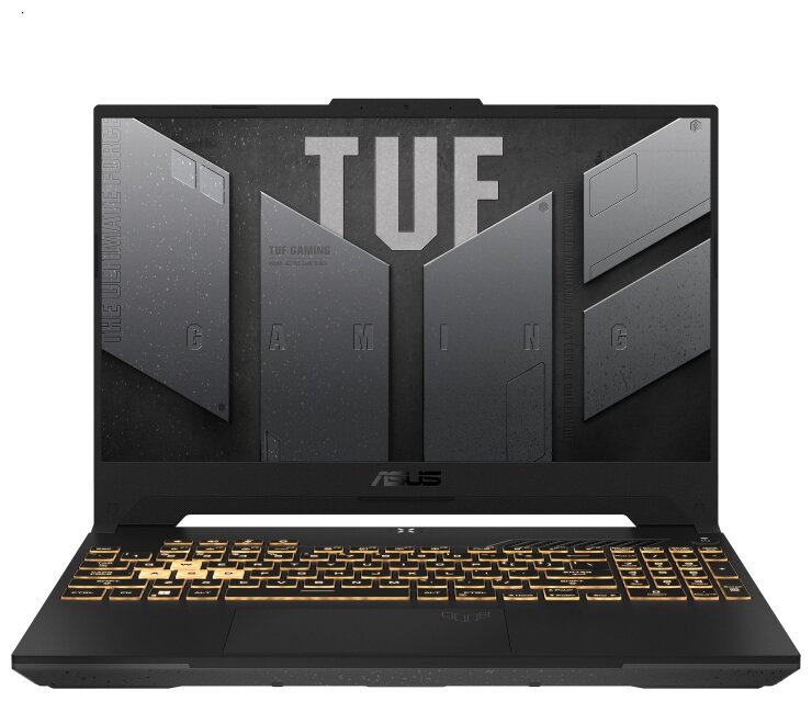 15.6" Ноутбук ASUS TUF Gaming F15 FX507ZM-RS73 1920x1080, Intel Core i7-12700H 2.3 ГГц, RAM 16 ГБ, DDR5, SSD 512 ГБ, NVIDIA GeForce RTX 3060, Windows 11 Home, 90NR09A1-M001C0, mecha gray