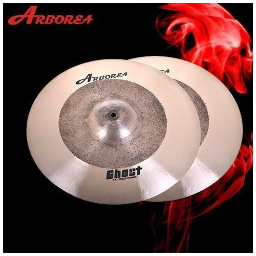 Две тарелки Hi-Hat 14 Arborea GH14HH Ghost Series Hi-Hat