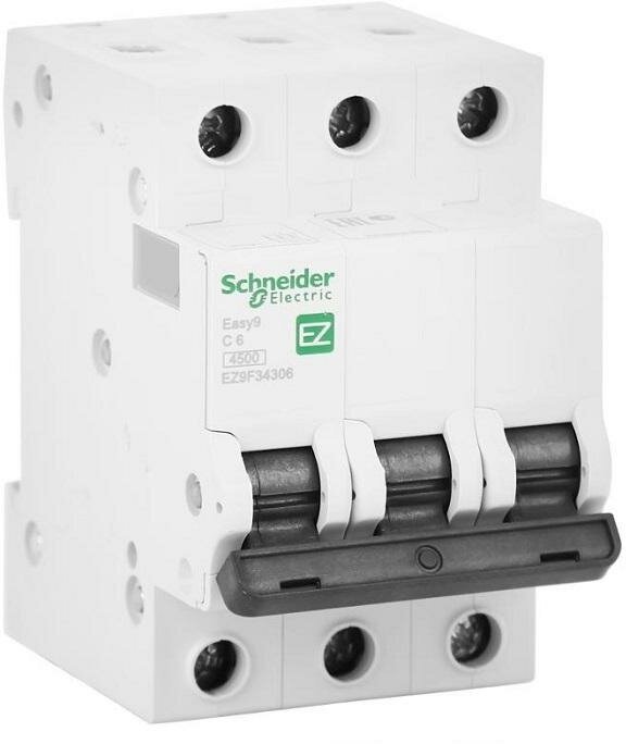 Авт.выключ. 3Р 6А Easy9 Schneider Electric - фотография № 2