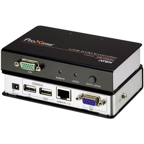 KVM-удлинитель ATEN CE700A удлинитель aten ce924 at g extender kvm usb 2xdp kbd