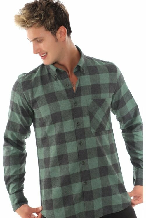 Рубашка RICHARD SPENCER, размер XXL, зеленый