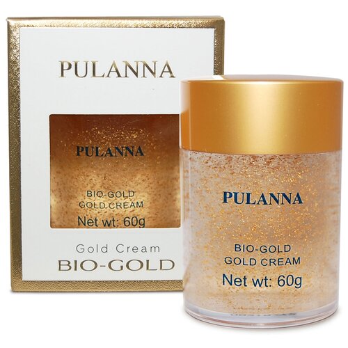 PULANNA Био-Золотой крем от морщин - Gold Cream 60г гель для лица pulanna био золотой крем от морщин gold cream